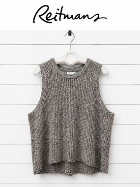 Reitmans Marled Knit Sweater Vest – Size 2X